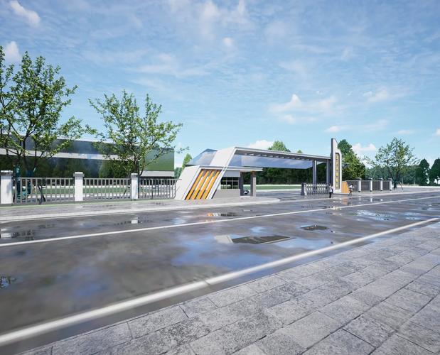 紡織廠大門設計 外觀效果圖大揭秘！