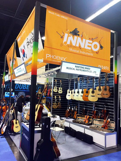 中國智造閃耀國際舞臺(tái) Phoenix品牌亮相2016 NAMM樂器展，展現(xiàn)專業(yè)設(shè)計(jì)實(shí)力